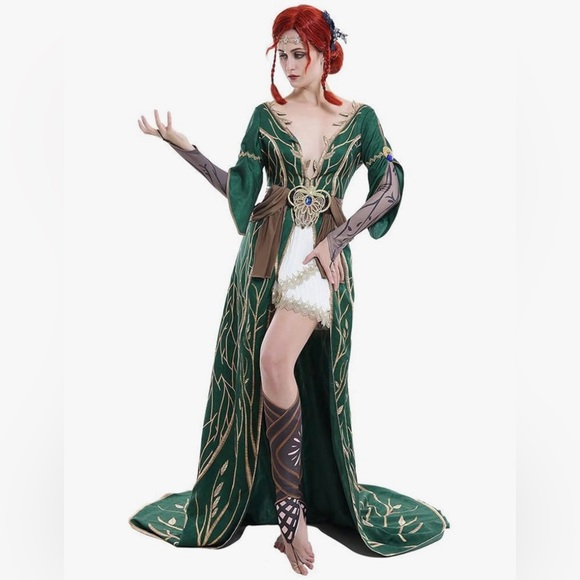 Triss merigold Witcher Costume cosplay - Picture 1 of 1